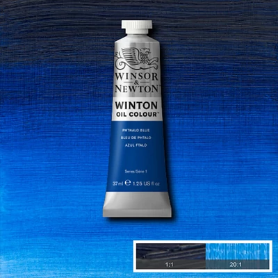 Winsor&amp;Newton Winton uljana boja, 37 ml - 516, phthalo blue