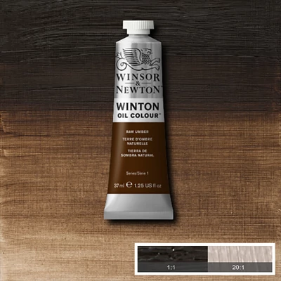 Winsor&amp;Newton Winton uljana boja, 37 ml - 554, raw umber