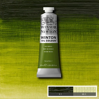 Winsor&amp;Newton Winton uljana boja, 37 ml - 599, sap green