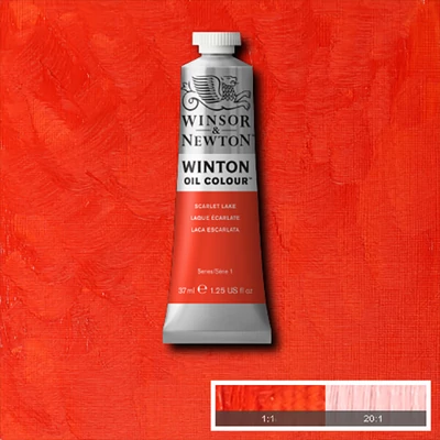 Winsor&amp;Newton Winton uljana boja, 37 ml - 603, scarlet lake