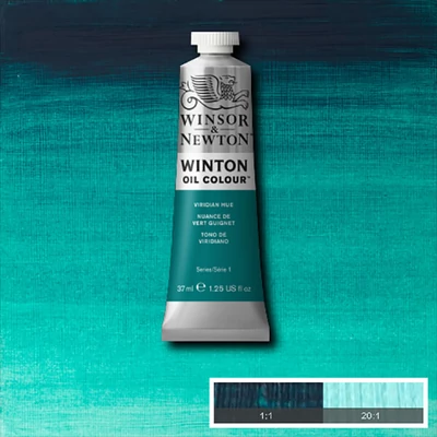 Winsor&amp;Newton Winton uljana boja, 37 ml - 696, viridian hue