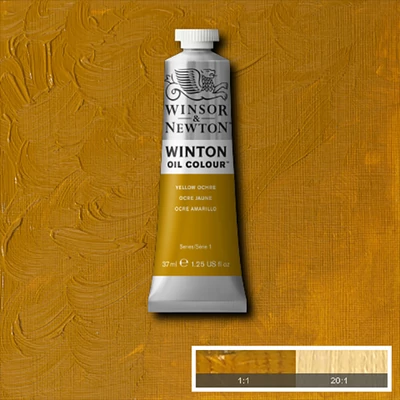 Winsor&amp;amp;Newton Winton uljana boja, 37 ml - 744, yellow ochre