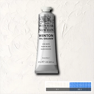 Winsor&amp;Newton Winton uljana boja, 37 ml - 748, zinc white