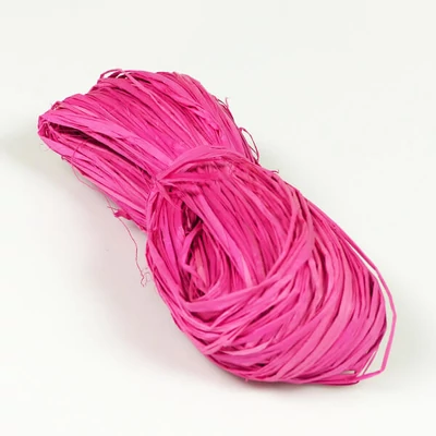 Rafija, 50 g - roza
