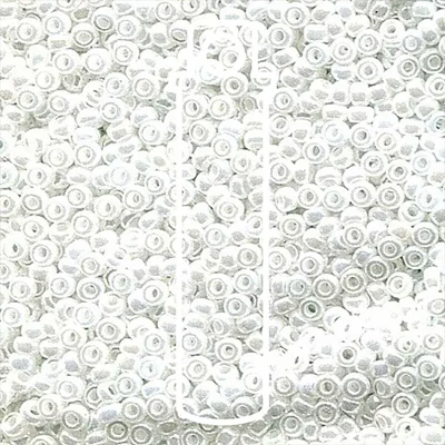Miyuki japanske staklene perle, biserne perle 11/0 - White Pearl Ceylon