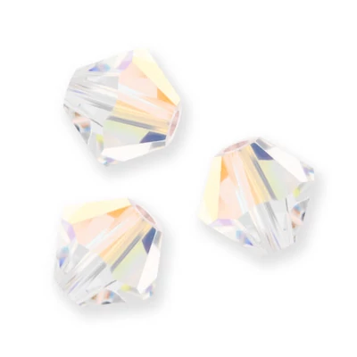 Preciosa stožasta kristalna perla, 4 mm - Crystal AB