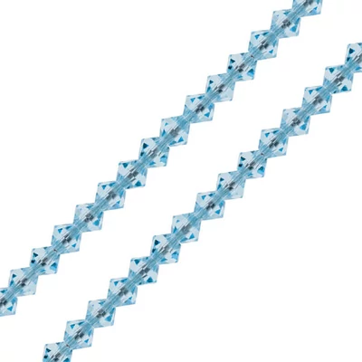 Preciosa ogrlica od kristalnih perli, 4 mm - Aqua