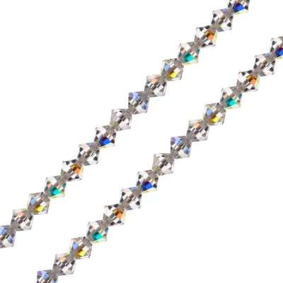Preciosa stožasta kristalna perla, 4 mm - Crystal AB