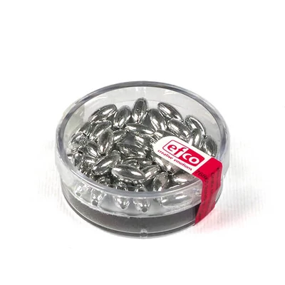 Zobena perla, 4x8 mm - srebrna, u kutijici
