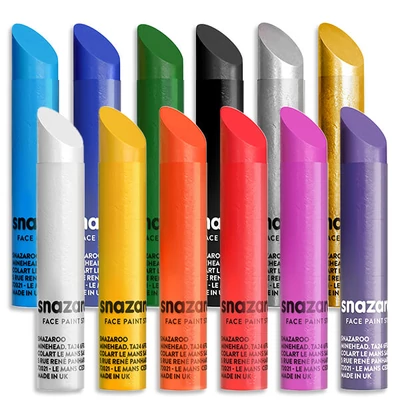 Snazaroo set kreda za oslikavanje lica - 12 boja