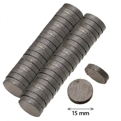 Okrugli magnet - 15 mm, 40 kom