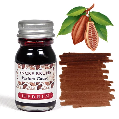 Mirisna tinta, J. Herbin, 10 ml - smeđa tinta, miris kakaa