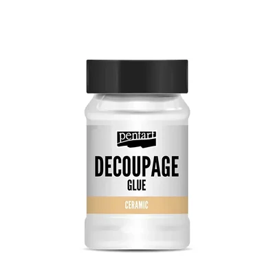 Ljepljivi lak za decoupage Pentart, 100 ml - za keramiku