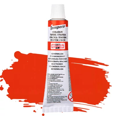 KOH-I-NOOR tempera, 16 ml - cinober crvena