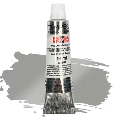 KOH-I-NOOR tempera, 16 ml - srebro