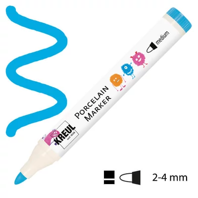 Porculanski filc, marker za porculan - 20 svijetloplavi