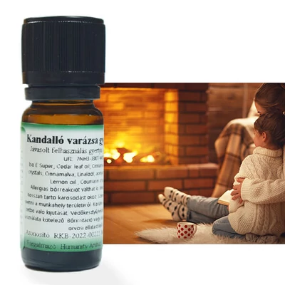 Eterično ulje za svijeće, 10 ml - miris za kamin šarm svijeća