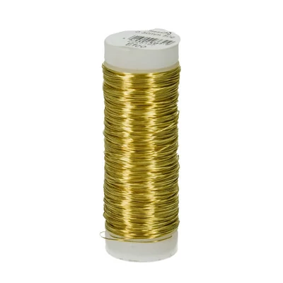 Žica za nakit, 0,3 mm, 80 m - mesing