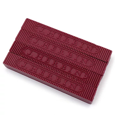 Štapići pečatnog voska, J. Herbin, 4 kom - bordo