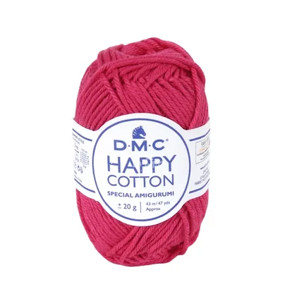Amigurumi pamučna pređa DMC Happy Cotton, 20 g - 755, pink