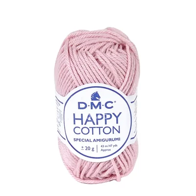 Amigurumi pamučna pređa DMC Happy Cotton, 20 g - 760, pastelno ružičasta
