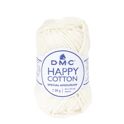 Amigurumi pamučna pređa DMC Happy Cotton, 20 g - 761, slonova kost