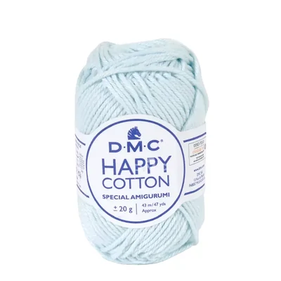 Amigurumi pamučna pređa DMC Happy Cotton, 20 g - 765, blijedoplava