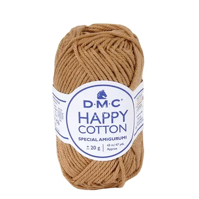 Amigurumi pamučna pređa DMC Happy Cotton, 20 g - 776, svijetlosmeđa