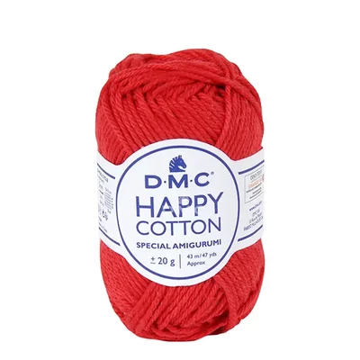 Amigurumi pamučna pređa DMC Happy Cotton, 20 g - 789, trešnja