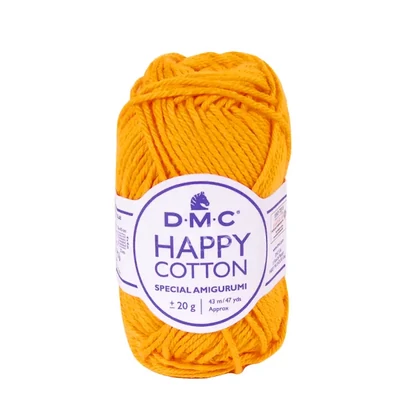 Amigurumi pamučna pređa DMC Happy Cotton, 20 g - 792, narančasta
