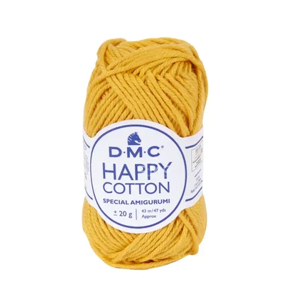 Amigurumi pamučna pređa DMC Happy Cotton, 20 g - 794, sunčano žuta