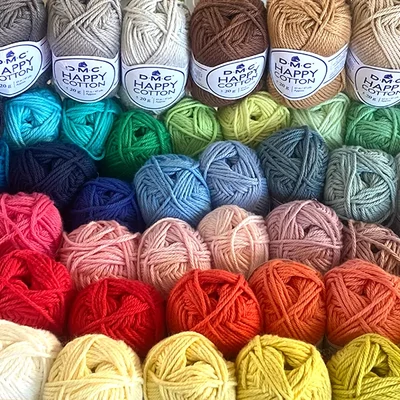 Amigurumi pamučna pređa DMC Happy Cotton, 20 g - u raznim bojama