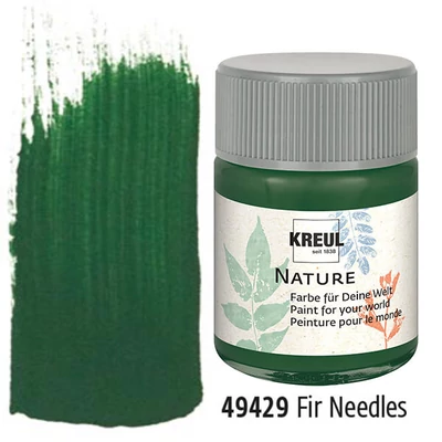 Nature natural, ekološka boja, Kreul, 50 ml - jelove iglice
