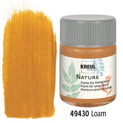 Nature natural, ekološka boja, Kreul, 50 ml - ilovača