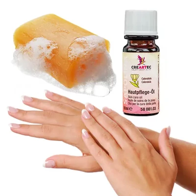 Dodatak sapunu za njegu kože, 10 ml - za suhu kožu, neven