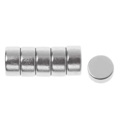 Super jaki okrugli magnet - 8 mm, 6 kom