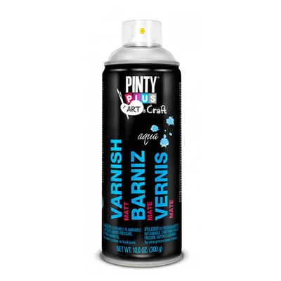 Lak u spreju, 400 ml, Pinty Plus Art ručni rad - mat lak, na bazi vode