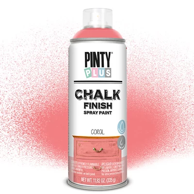 Kredna boja u spreju, Chalk Paint, Pinty Plus - koralj