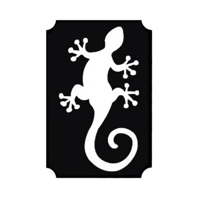 Tattoo šablona, samoljepljiva šablona - Gušter, macaklin 02