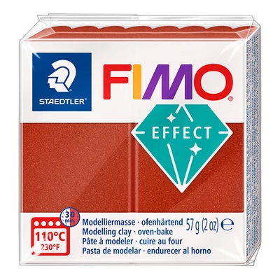 FIMO Effect pečena glina, 57 g - metalik crveni bakar (8010-27)