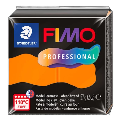 FIMO Professional pečena glina, 57 g - narančasti, orange (8040-4)