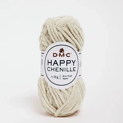 Amigurumi pređa za šenil DMC Happy Chenille, 15 g - 10, bež