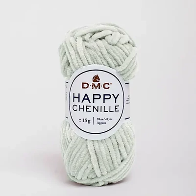 Amigurumi pređa za šenil DMC Happy Chenille, 15 g - 11, biserno siva