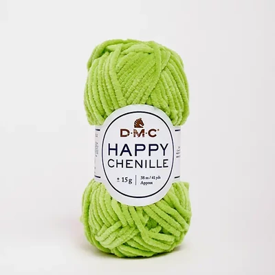 Amigurumi pređa za šenil DMC Happy Chenille, 15 g - 29, zelena jabuka