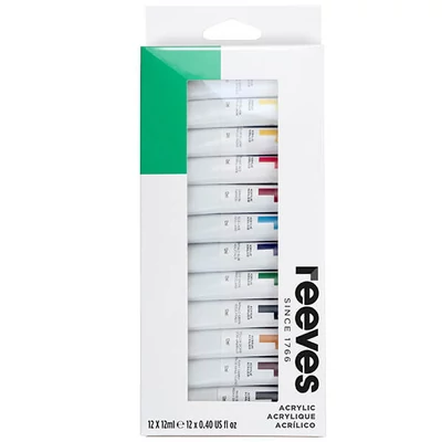 Reeves akrilni set boja, 12x12 ml