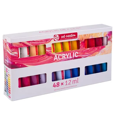 Talens Art Creation set akrilnih boja - 48x12 ml