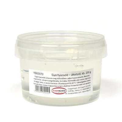 Žele za svijeće - proziran, 200 g