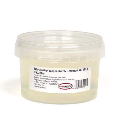 Sapun, baza sapuna, 250 g - prozirna