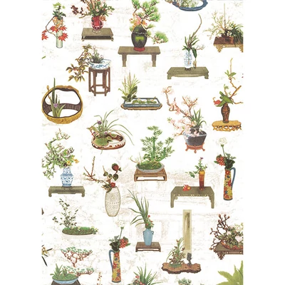 Tassotti decoupage papir - ikebana