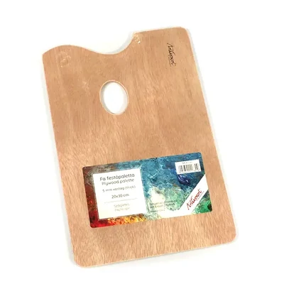 ArtExport drvena paleta za slikanje - 20x30 cm, kvadratna